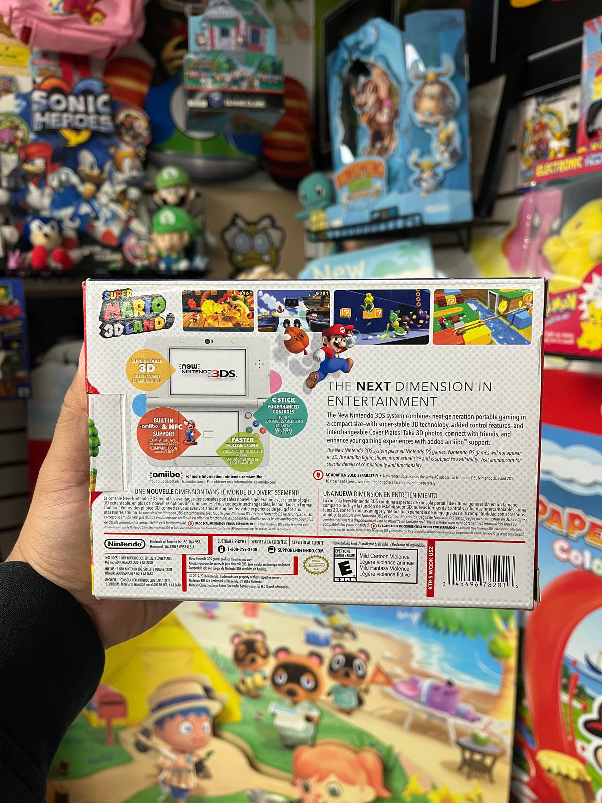 New Nintendo 3DS Super Mario 3D Land Edition CiB