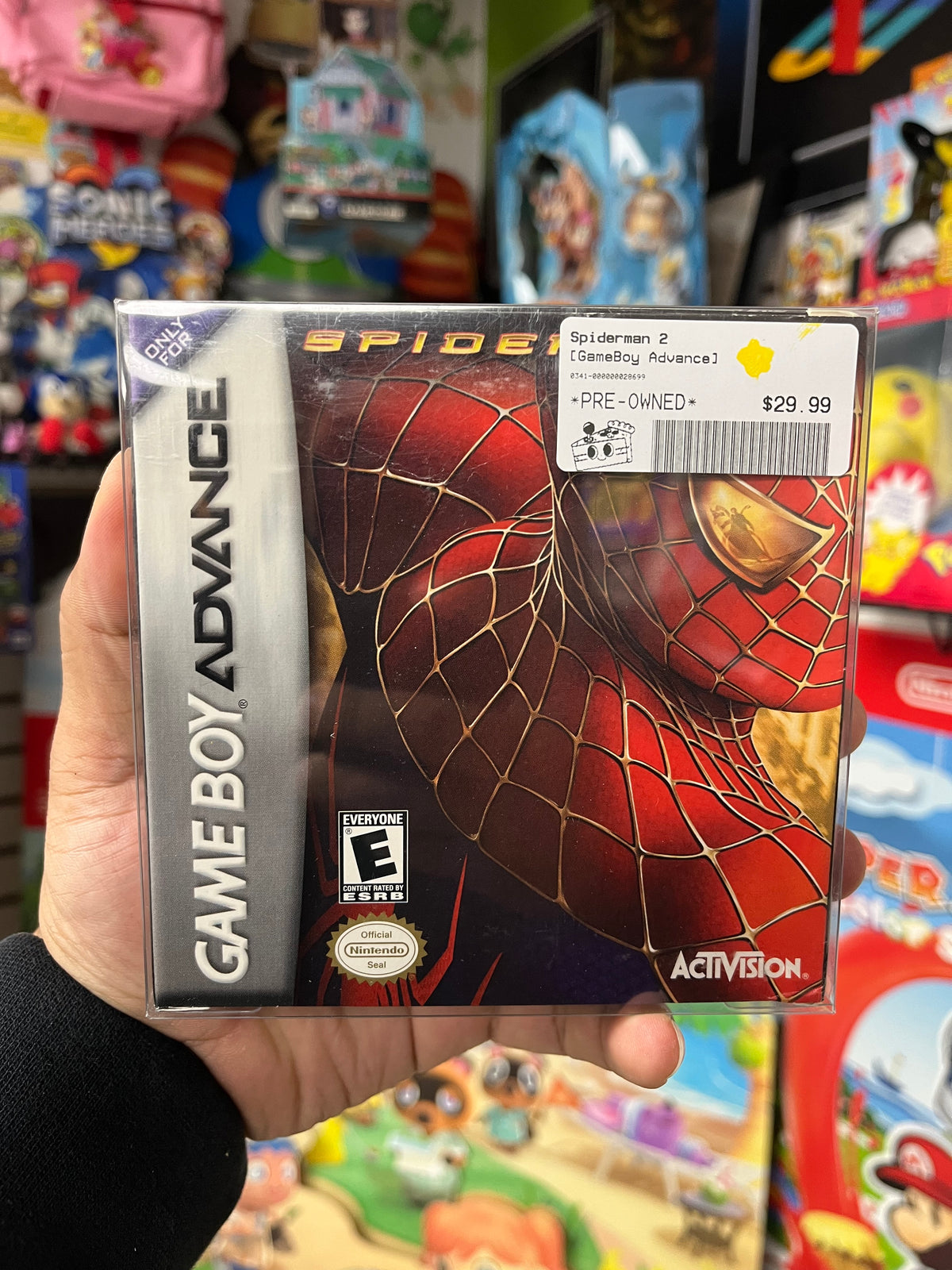 Spiderman 2 - GBA CiB