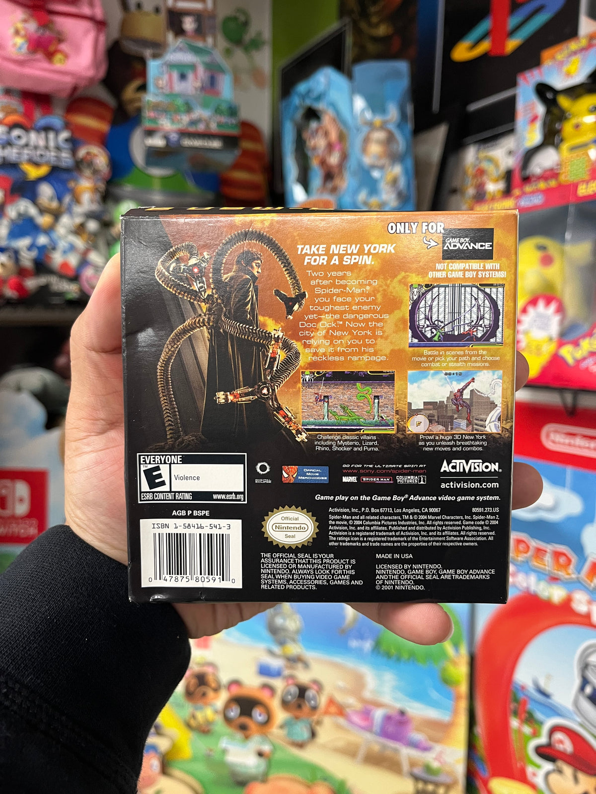 Spiderman 2 - GBA CiB