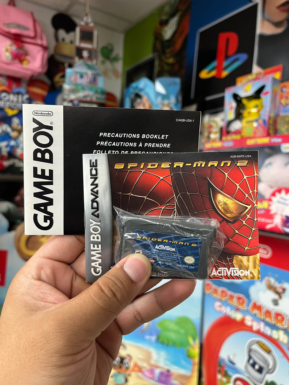 Spiderman 2 - GBA CiB