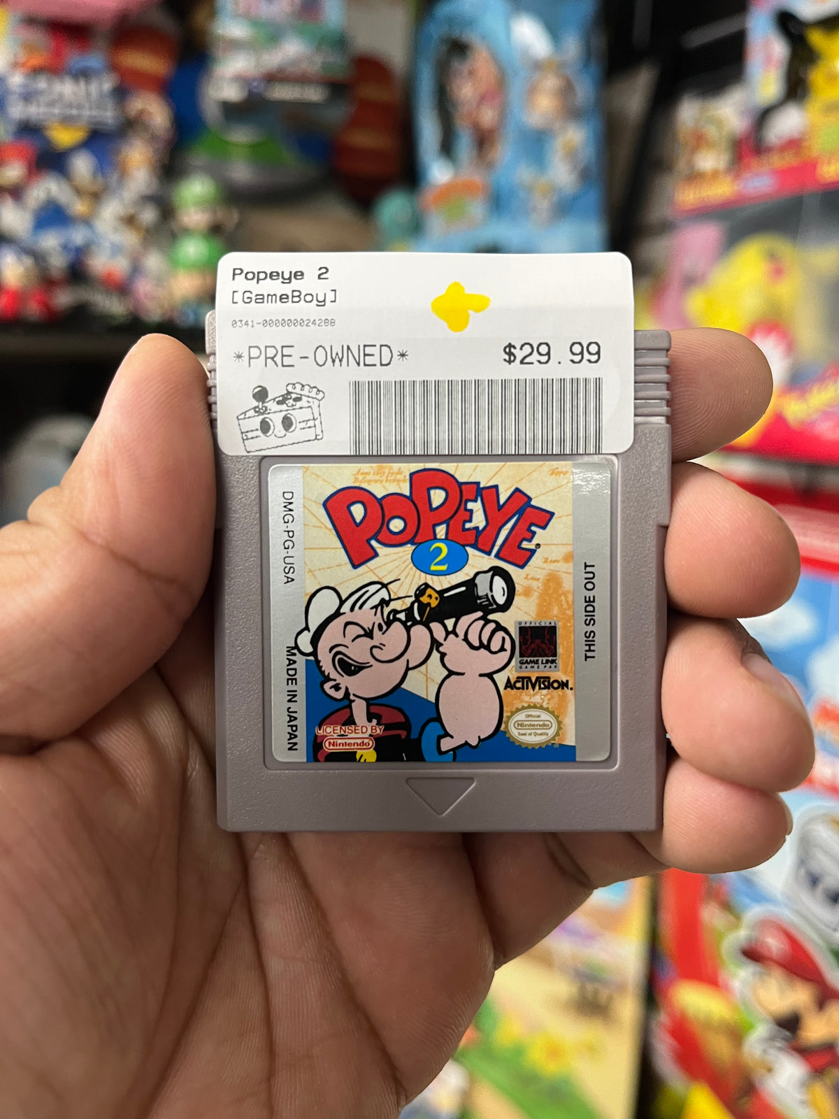 Popeye 2 - GameBoy Loose