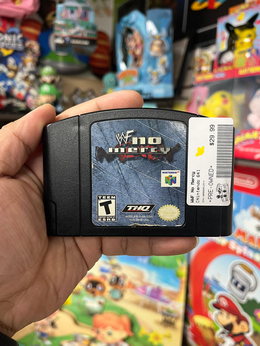WWF No Mercy - N64 Loose