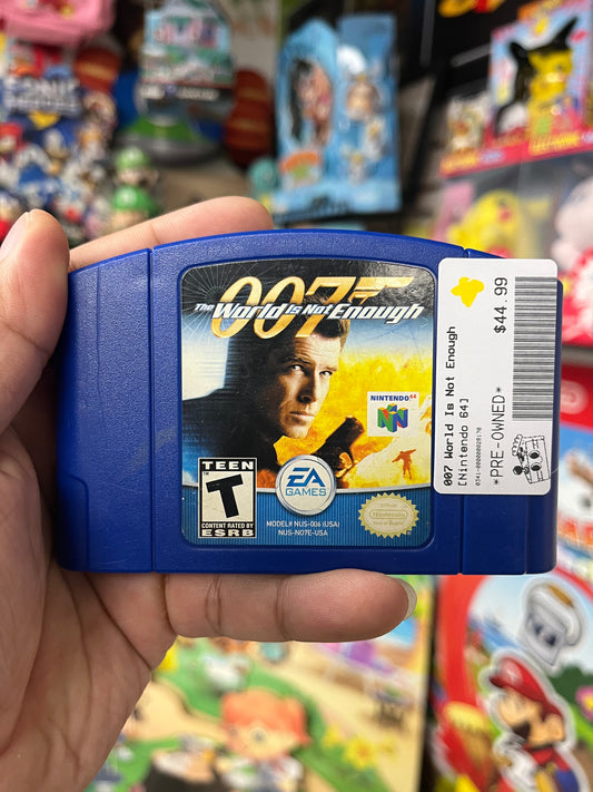 007 World is Not Enough - N64 Loose