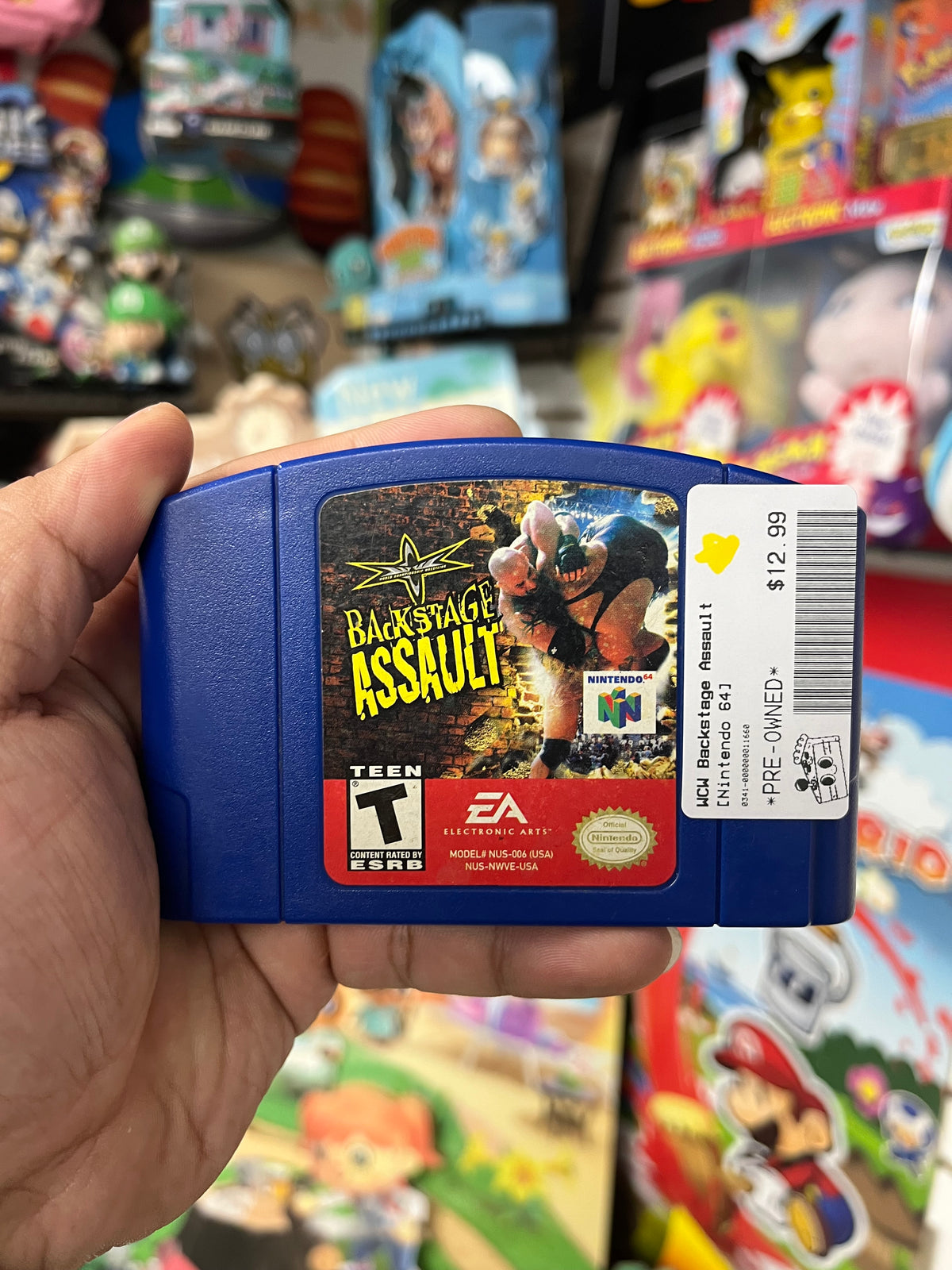 WCW Backstage Assault - N64 Loose