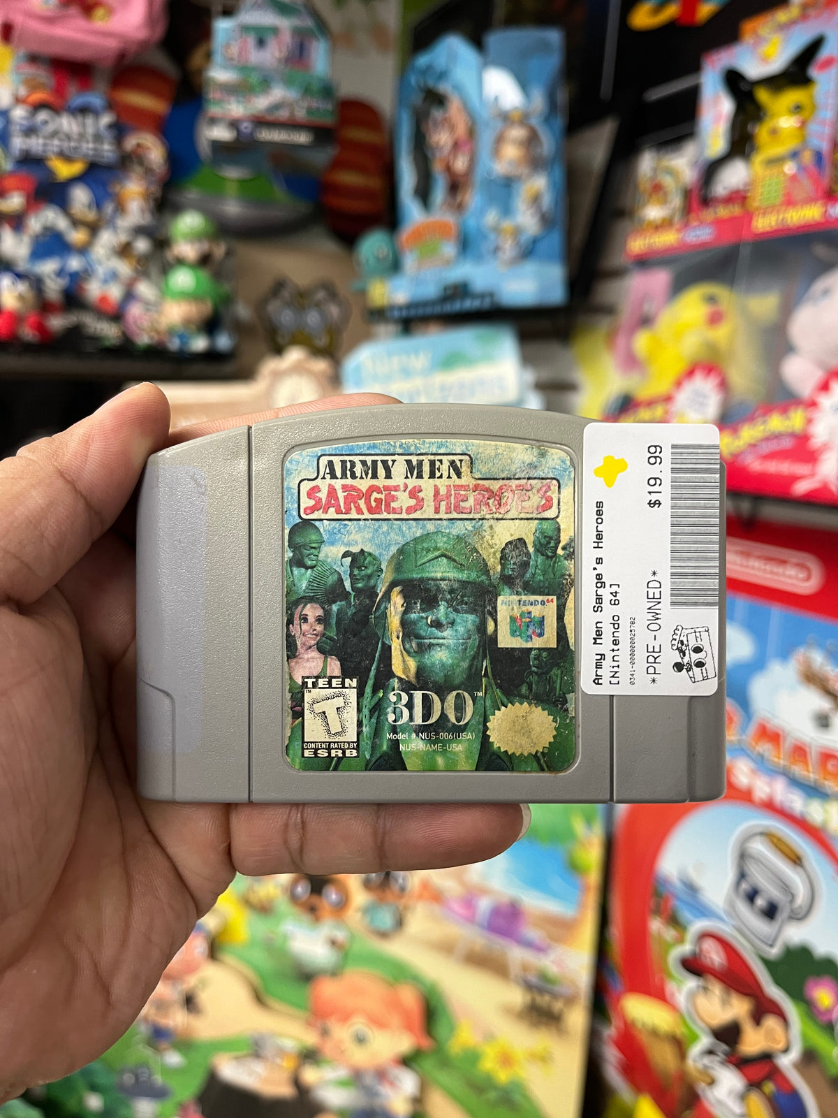 Army Men Sarge's Heroes - N64 Loose