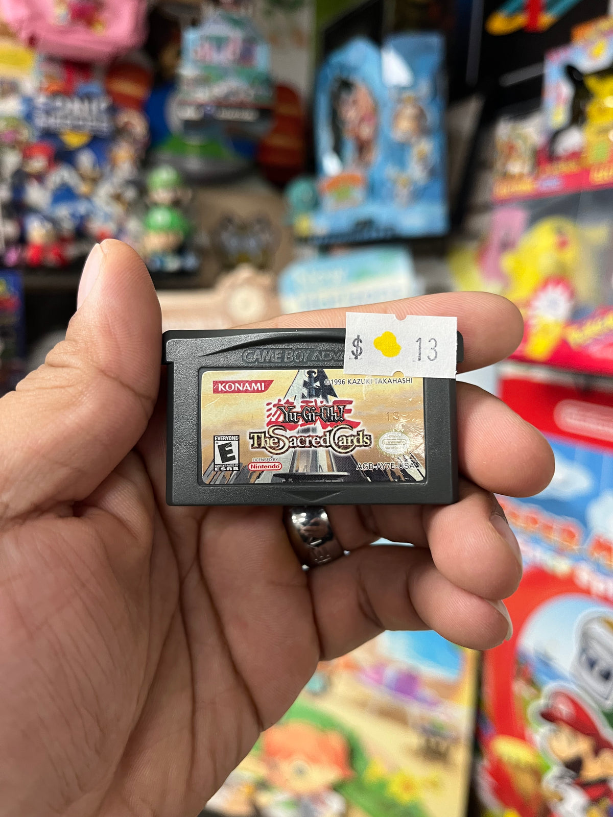Yu-Gi-Oh the Sacred Cards - GBA Loose