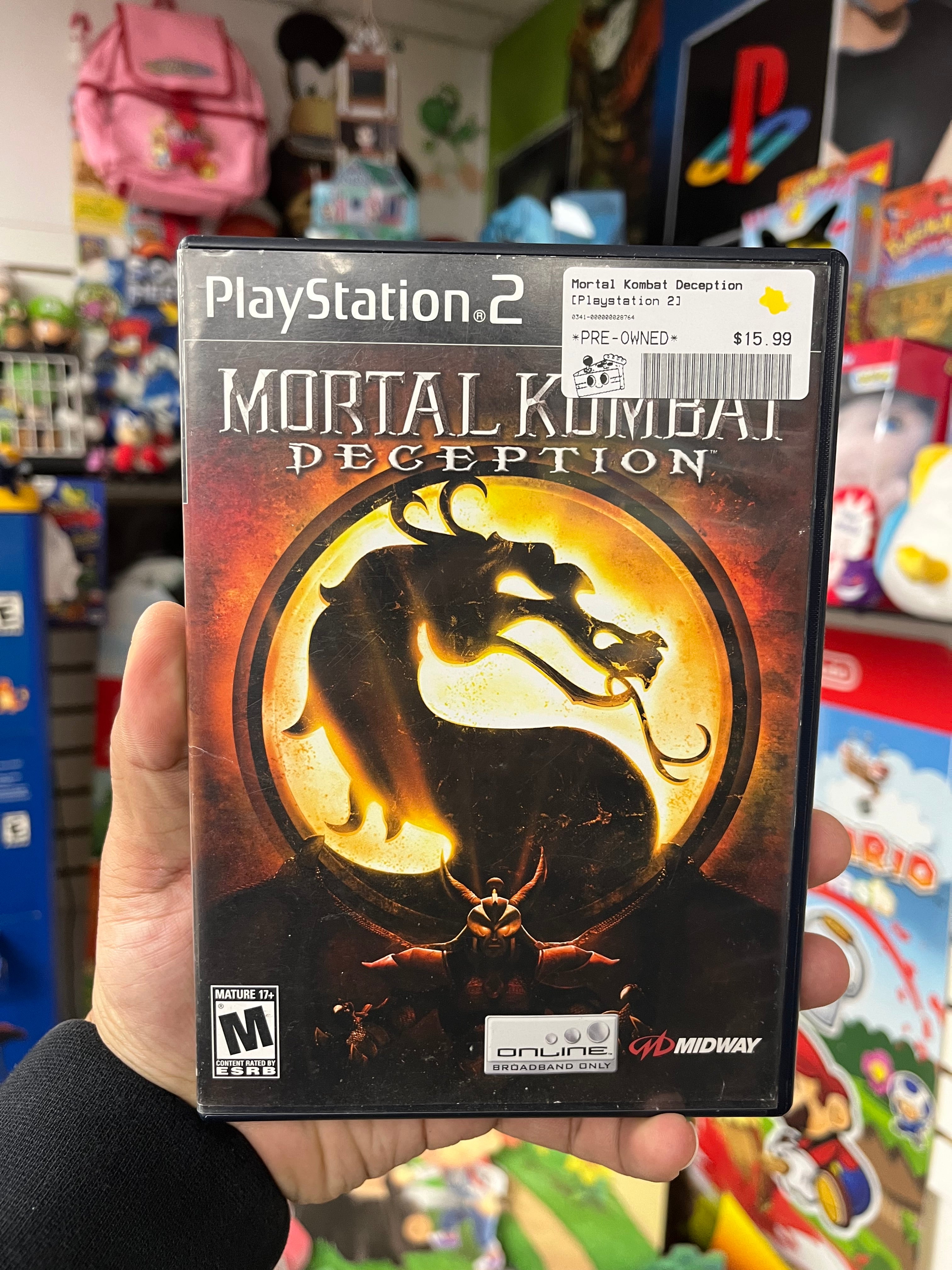 Mortal Kombat Deception - PS2 Boxed – CakeHoarder Games