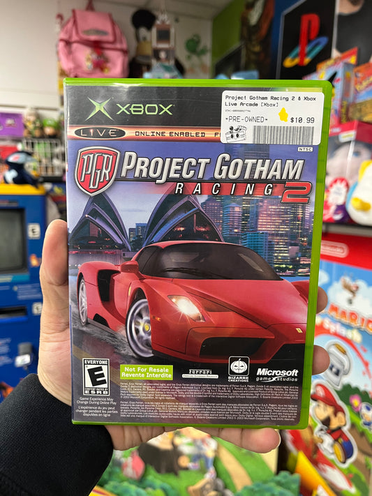 Project Gotham Racing 2 & Xbox Live Arcade - Xbox CIB