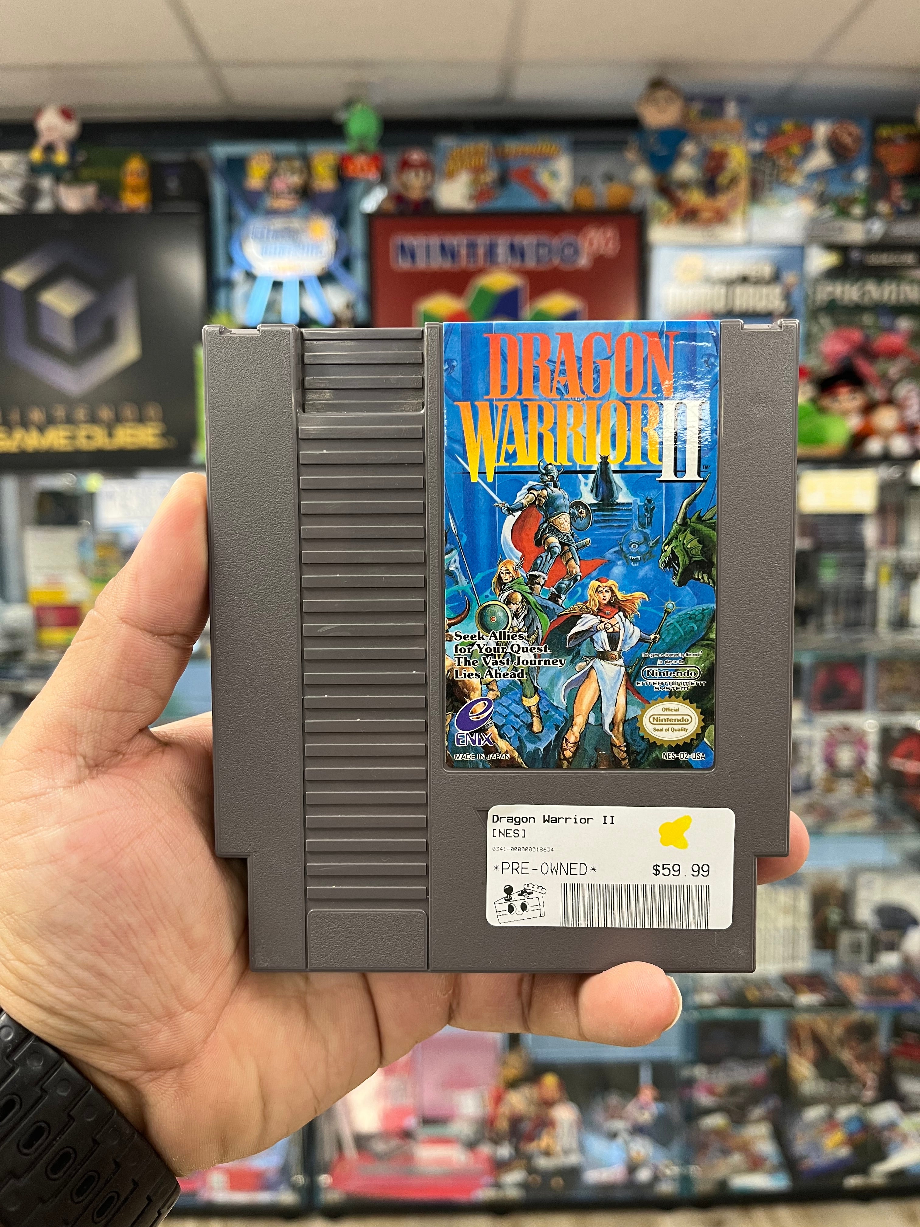 Dragon Warrior II - NES Loose – CakeHoarder Games