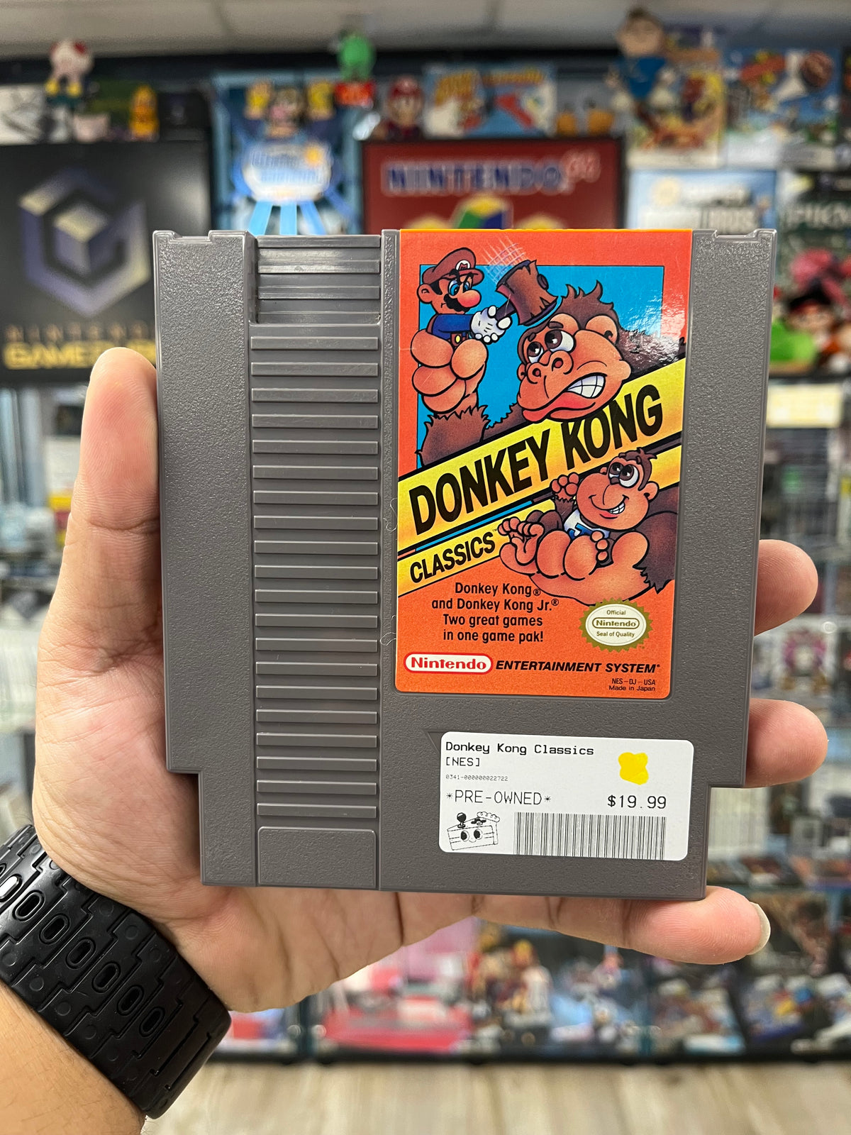 Donkey Kong Classics - NES Loose
