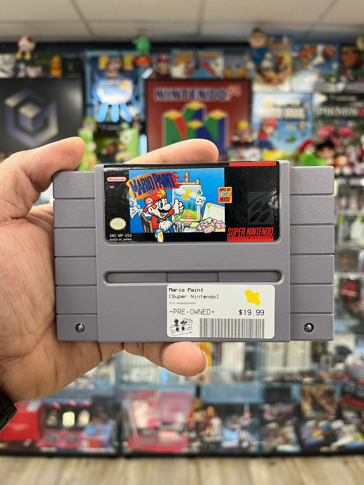 Mario Paint - SNES Loose