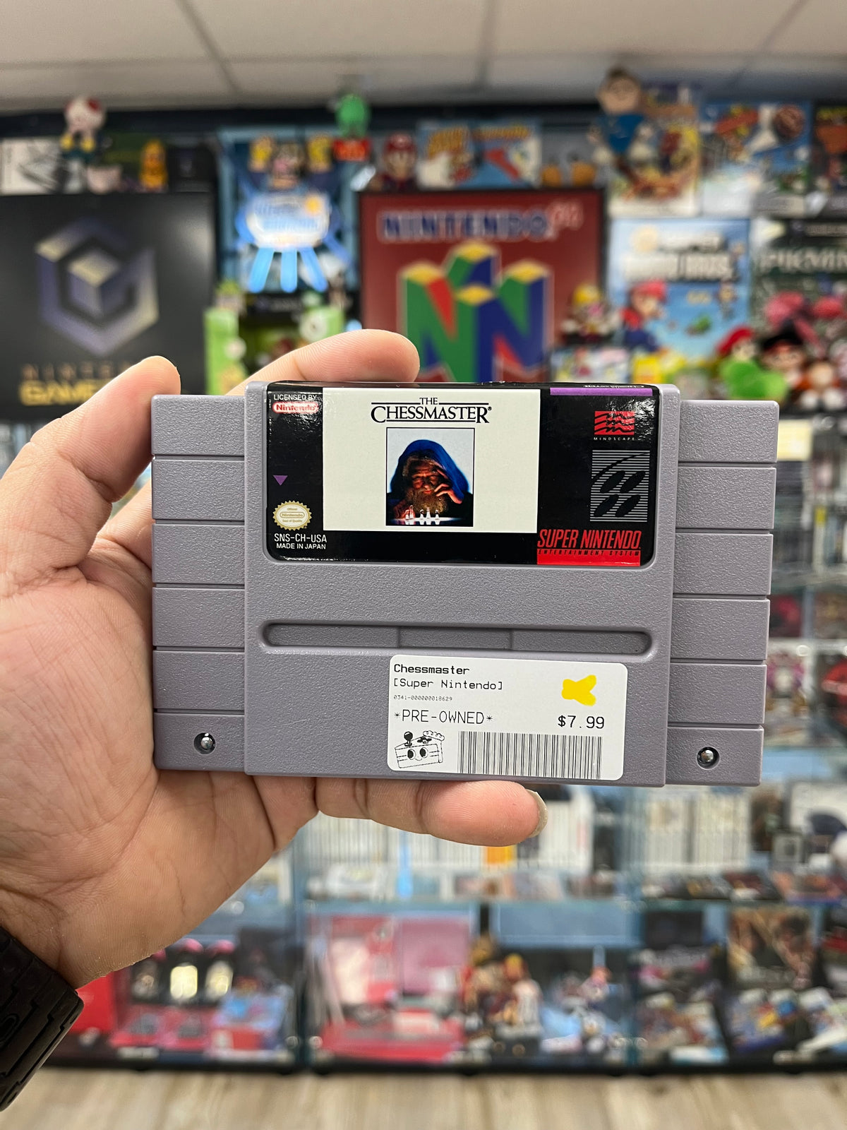 Chessmaster - SNES Loose