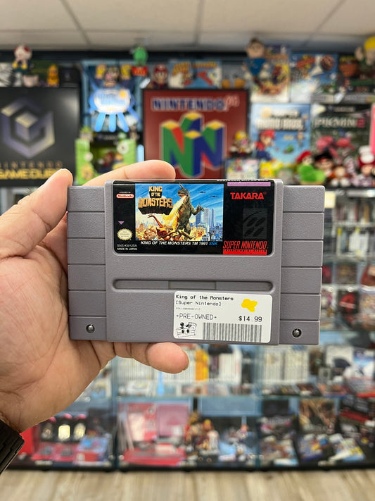 King of the Monsters - SNES Loose
