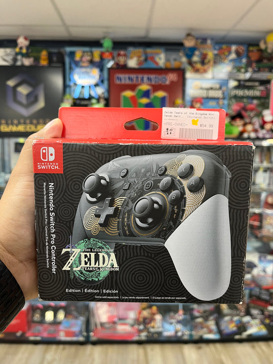 Zelda Tears of the Kingdom Nintendo Switch Pro Controller - Nintendo Switch CIB