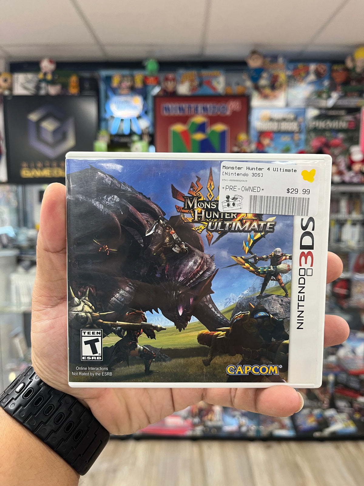 Monster Hunter 4 Ultimate - Nintendo 3DS CIB