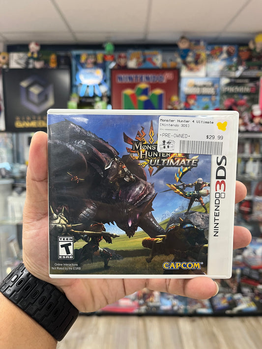 Monster Hunter 4 Ultimate - Nintendo 3DS CIB