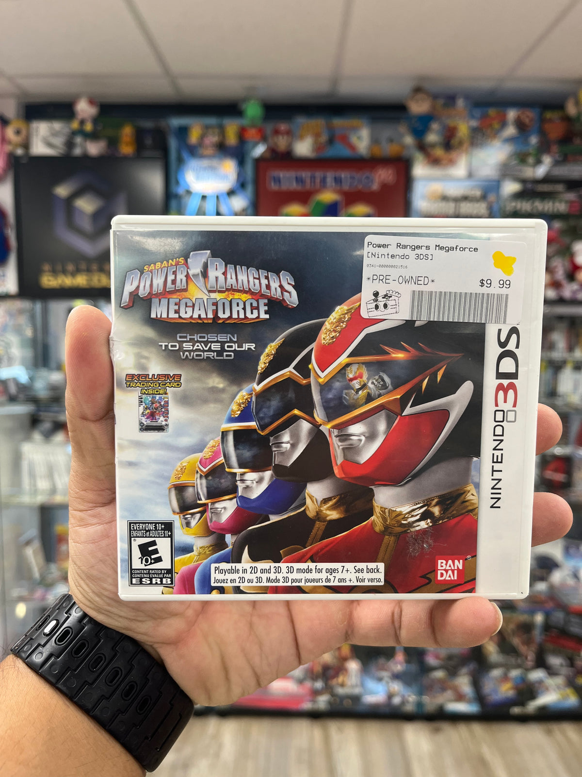 Power Rangers MegaForce - NIntendo 3DS CIB