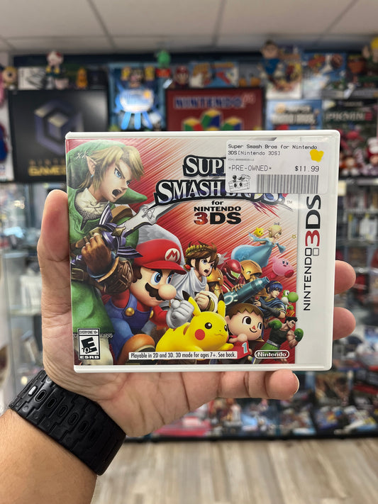 Super Smash Bros for Nintendo 3DS - Nintendo 3DS CIB
