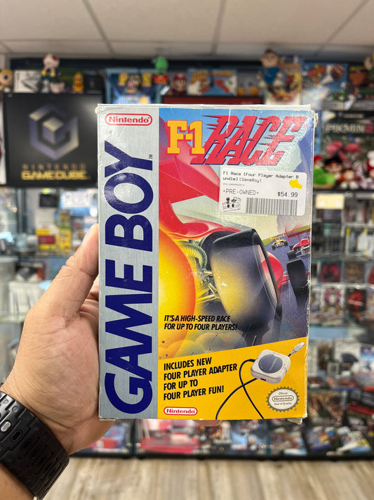 F1 Race [Four Player Adapter Bundle] - Gameboy CIB