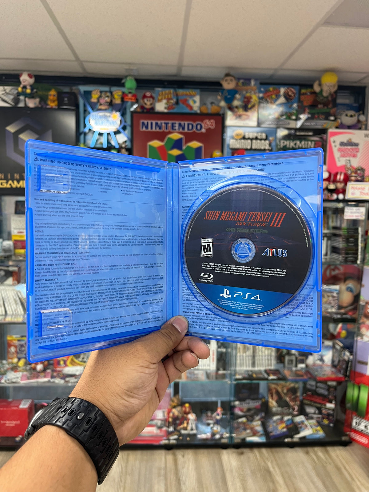 Shin Megami Tensi III: Nocturne HD Master - PS4 CIB