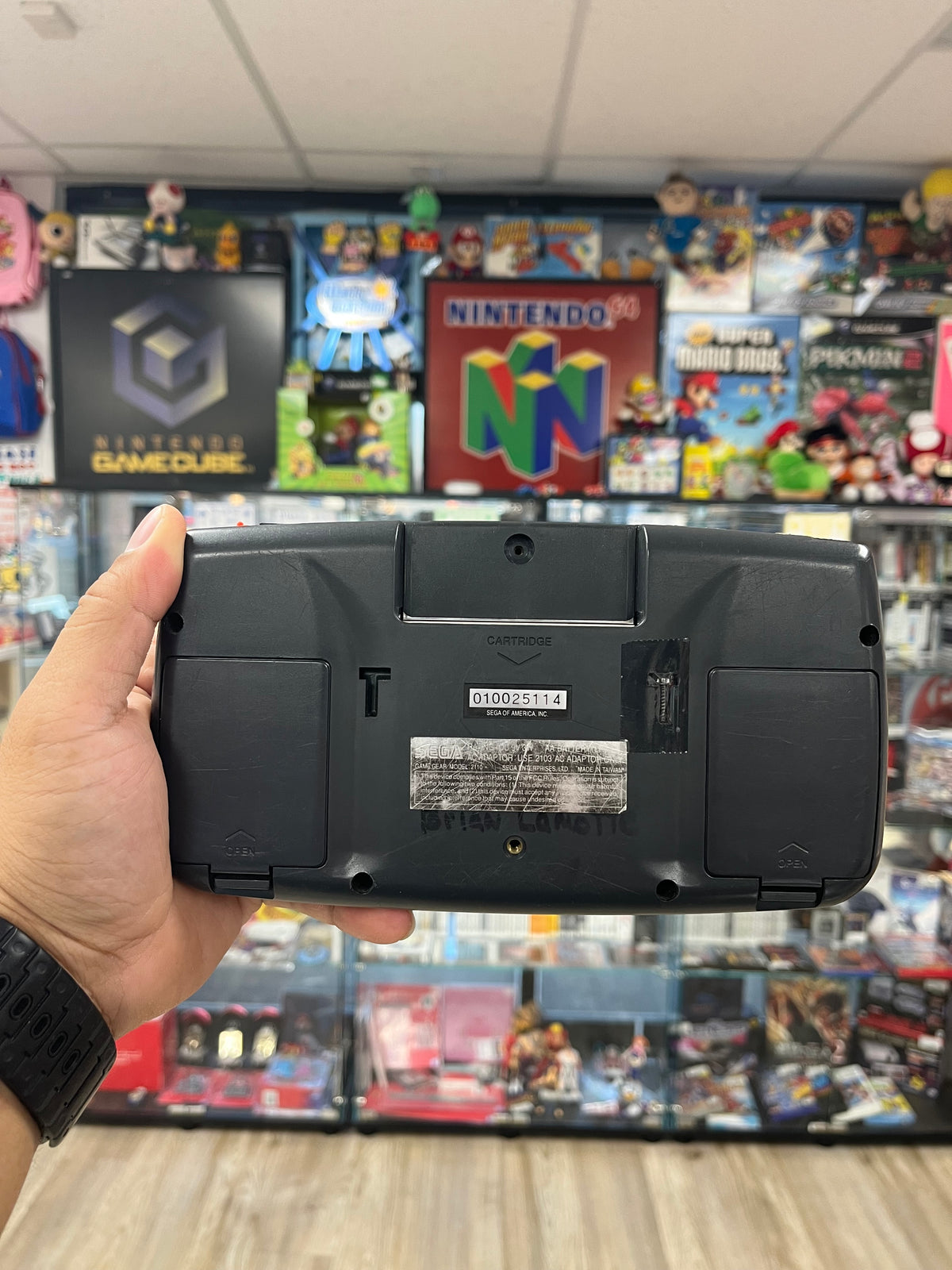 Sega Game Gear Handheld Bundle with T2 - Sega Game Gear Loose
