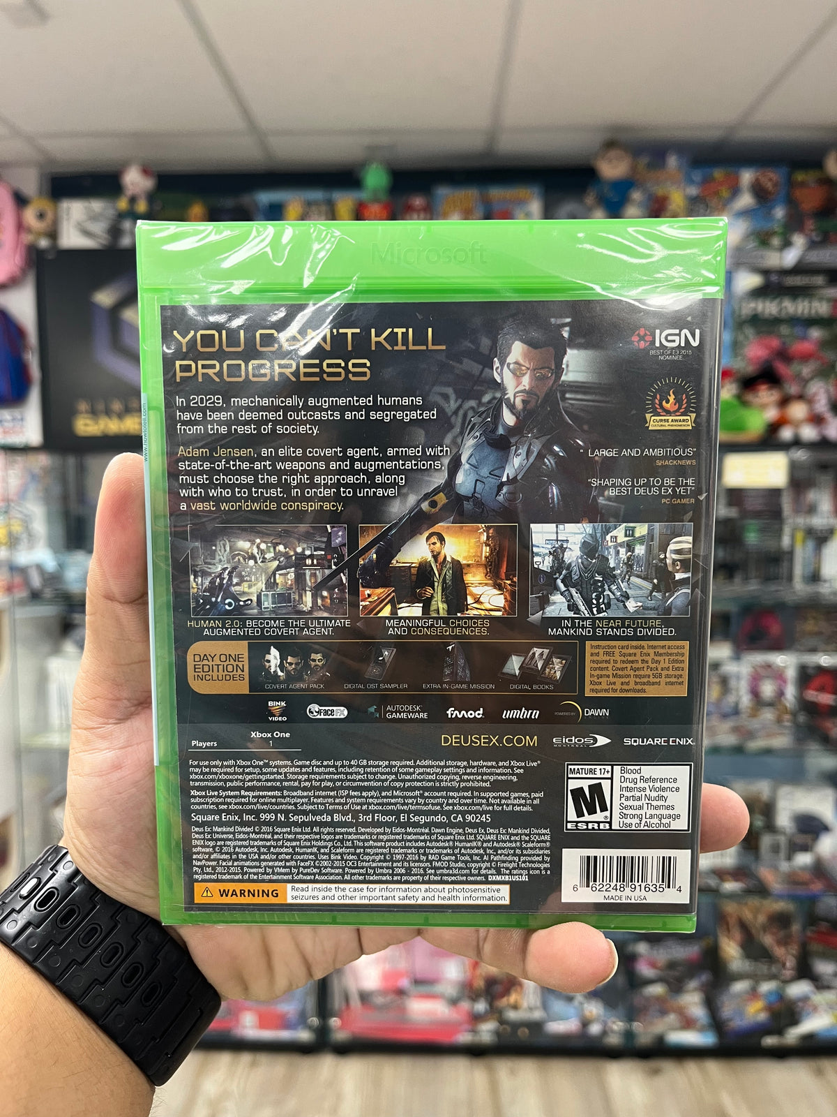Deus Ex: Mankind Divided - Xbox One Sealed