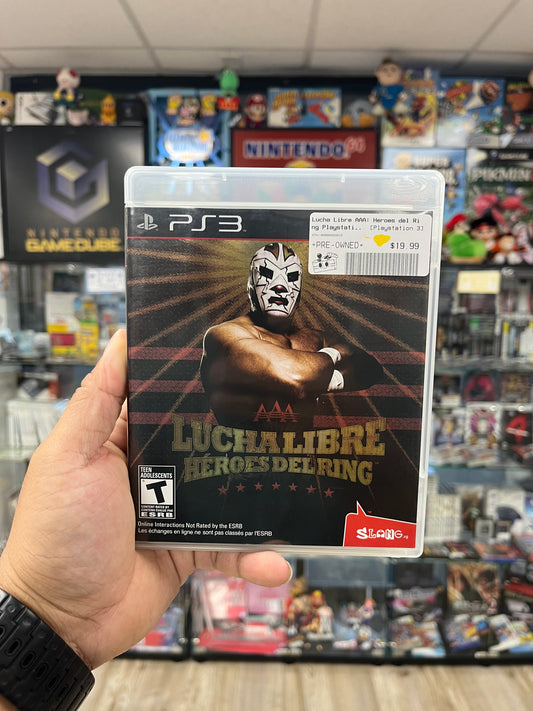 Lucha Libre AAA: Heroes del Ring - PS3 CIB