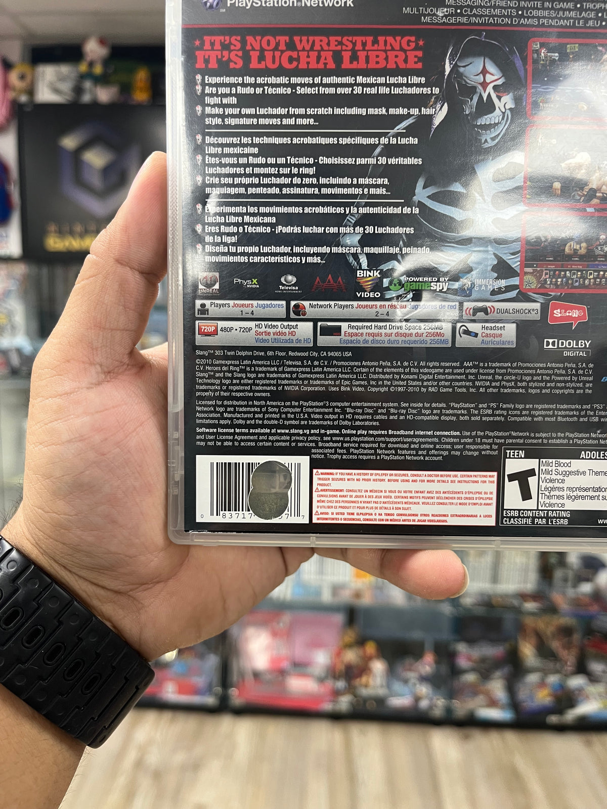 Lucha Libre AAA: Heroes del Ring - PS3 CIB