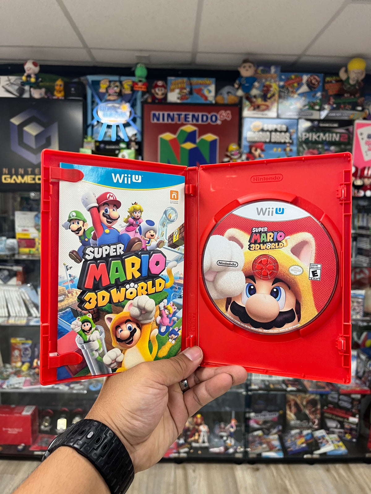 Super Mario 3D World [Not For Resale] - Wii U CIB