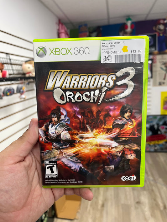Warriors Orochi 3 - Xbox 360 CiB