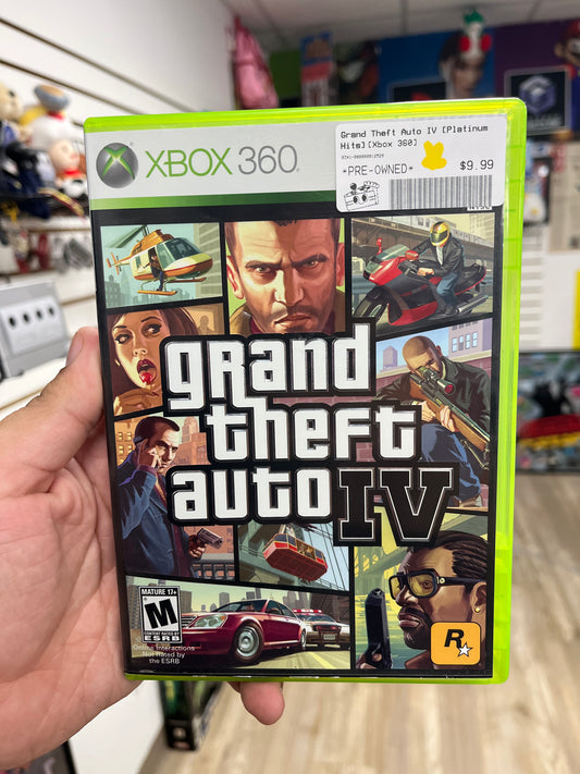 Grand Theft Auto IV - Xbox 360 CiB