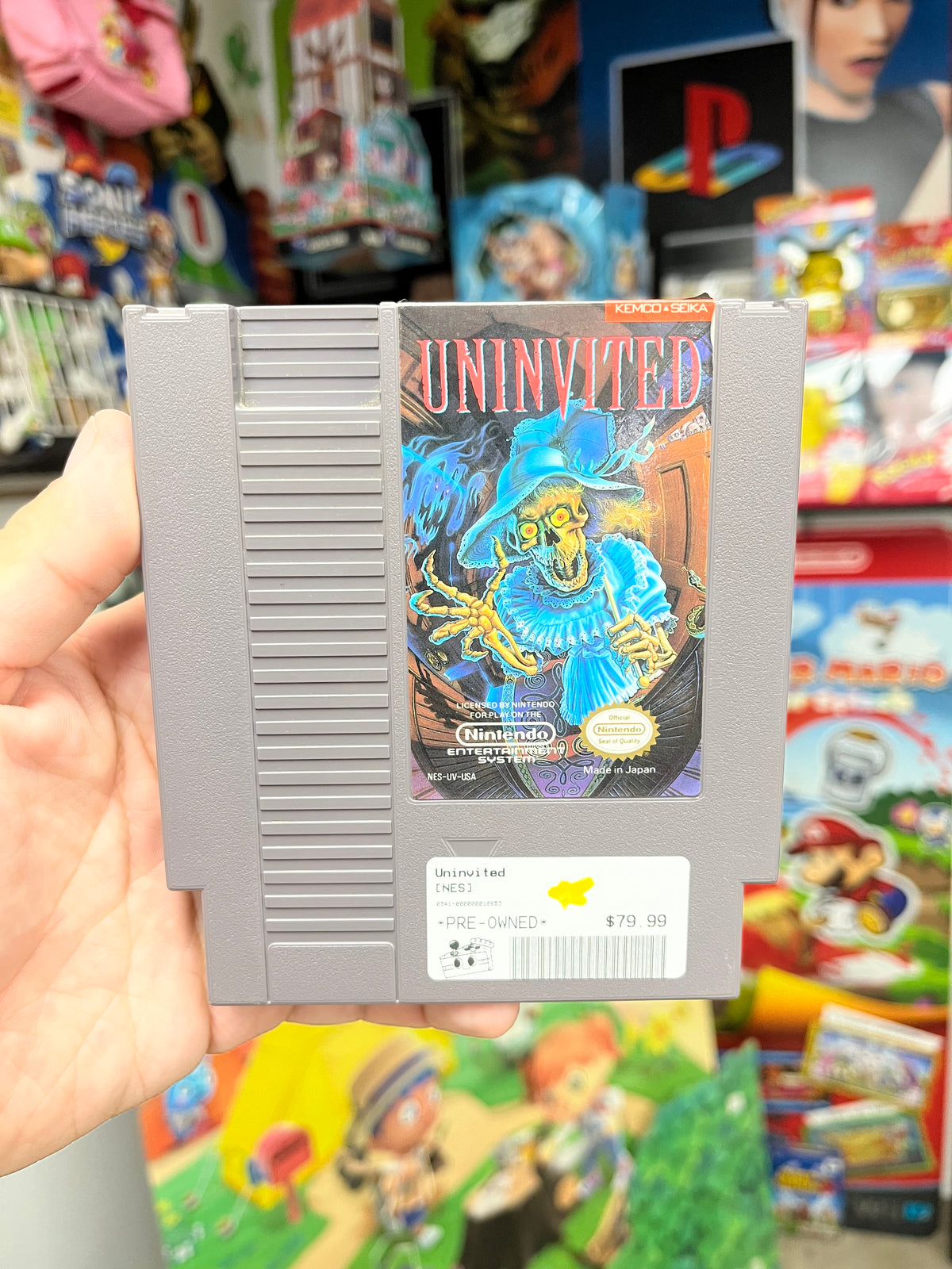 Uninvited - NES Loose