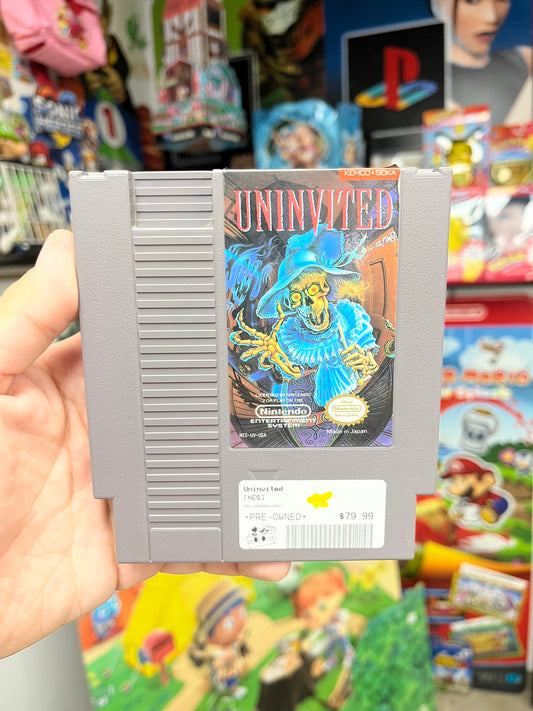 Uninvited - NES Loose