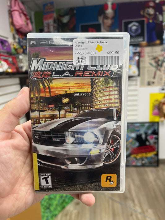 Midnight Club LA Remix - PSP CiB