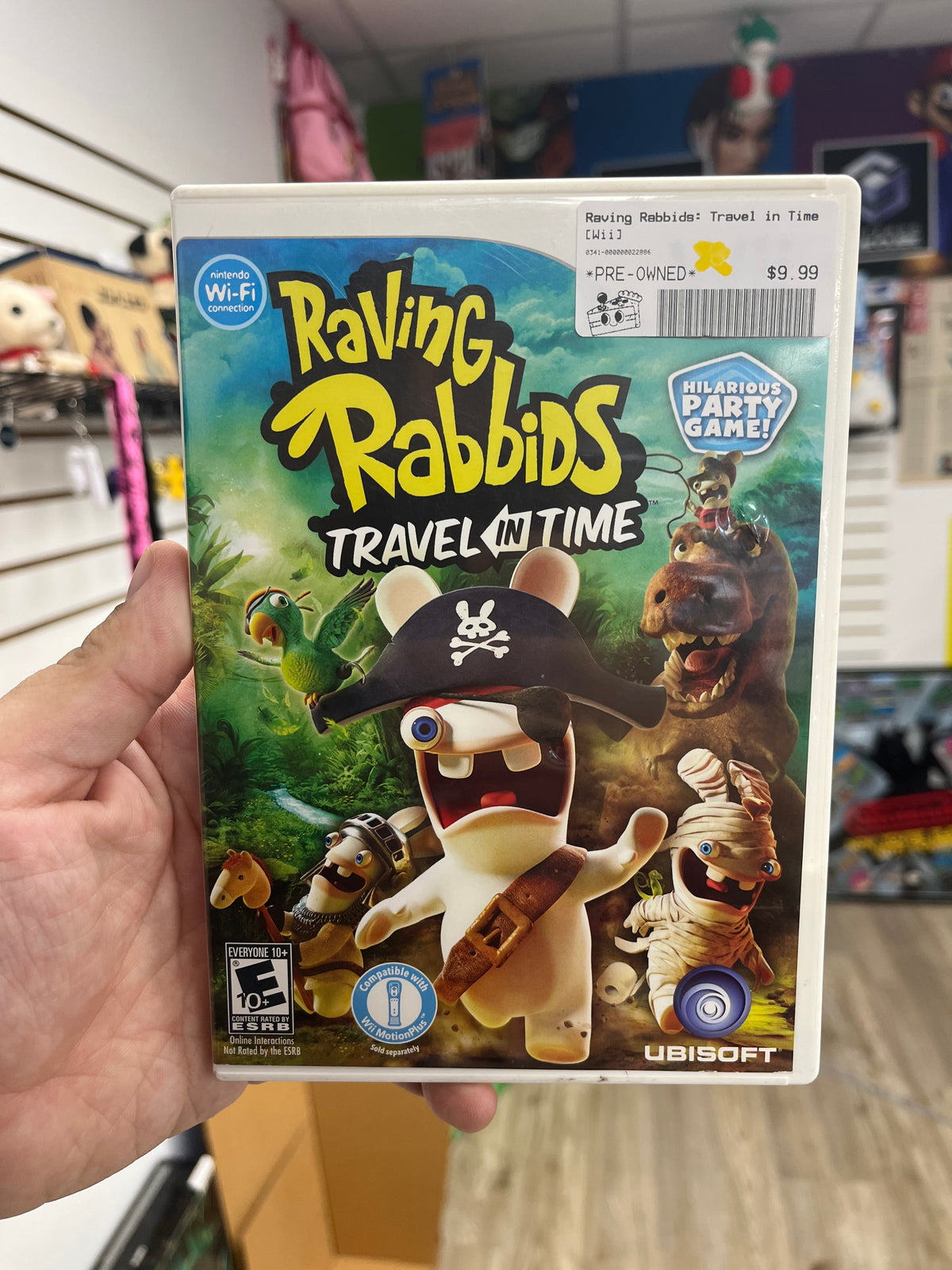 Raving Rabbids Travel in Time - Wii CIB