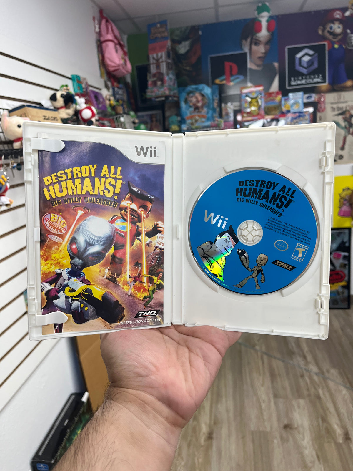 Destroy All Humans Big Willy Unleashed - Wii CIB