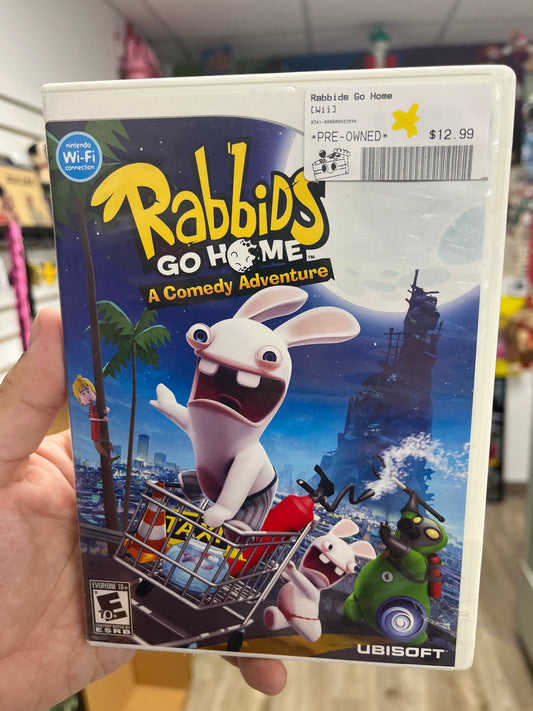 Rabbids Go Home - Wii CIb