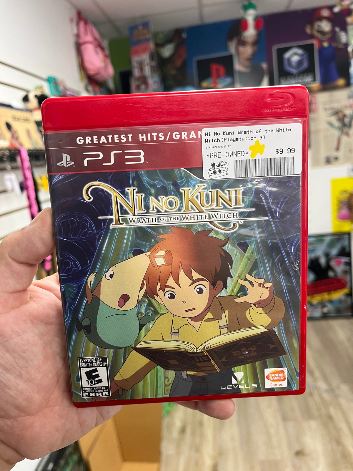 Ni No Kuni Wrath of the White Witch [Greatest Hits] - PS3 CiB
