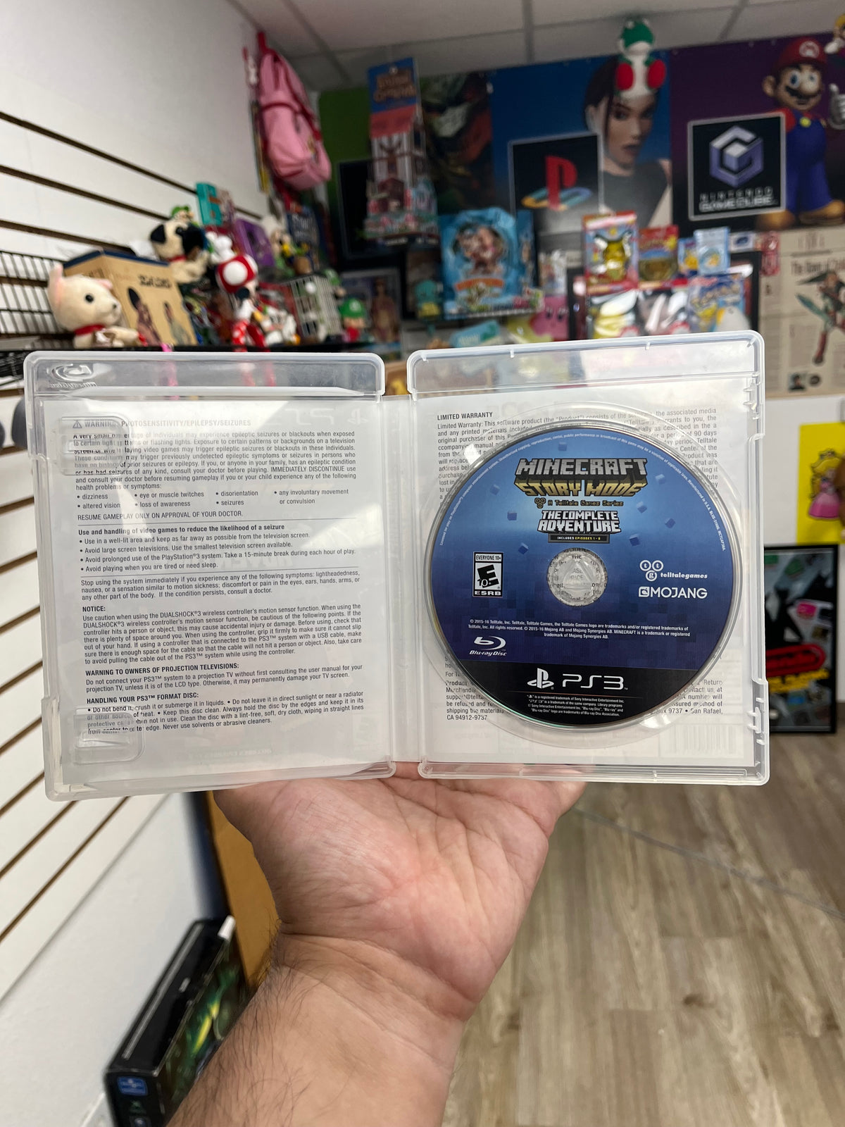Minecraft Story Mode Complete Adventure - PS3 Boxed