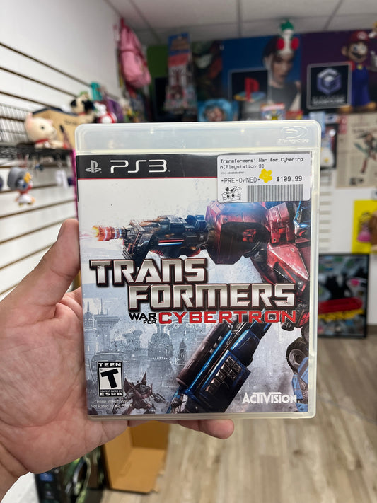 Transformers: War for Cybertron - PS3 CiB