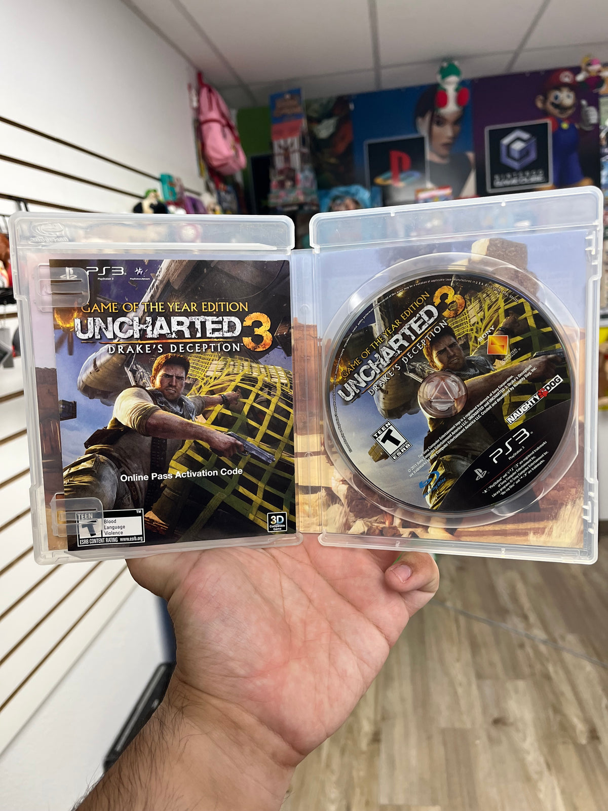 Uncharted 3 Drake's Deception [GOTY Edition Not for Resale] - PS3 CiB