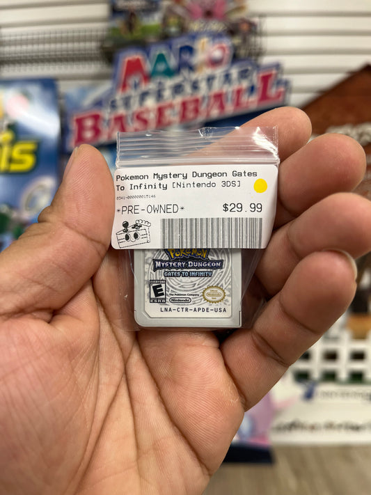 Pokemon Mystery Dungeon Gates to Infinity - 3DS Loose