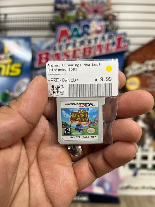 Animal Crossing: New Leaf - 3DS Loose