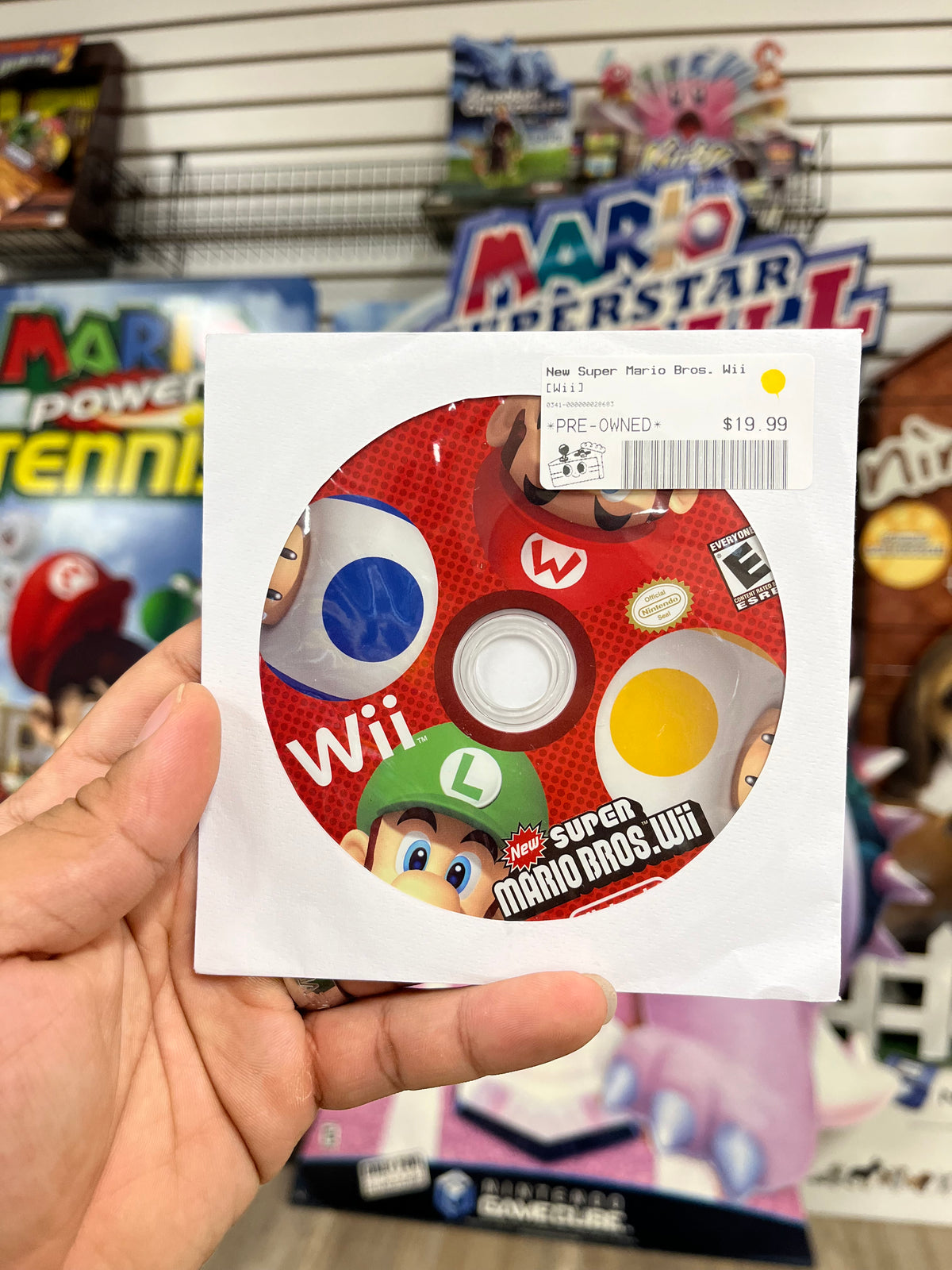 New Super Mario Bros. Wii - Loose