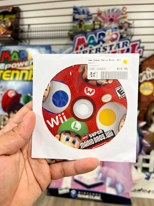 New Super Mario Bros. Wii - Loose