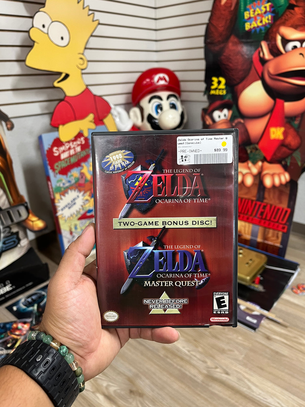 Zelda Ocarina of Time Master Quest - GameCube CiB