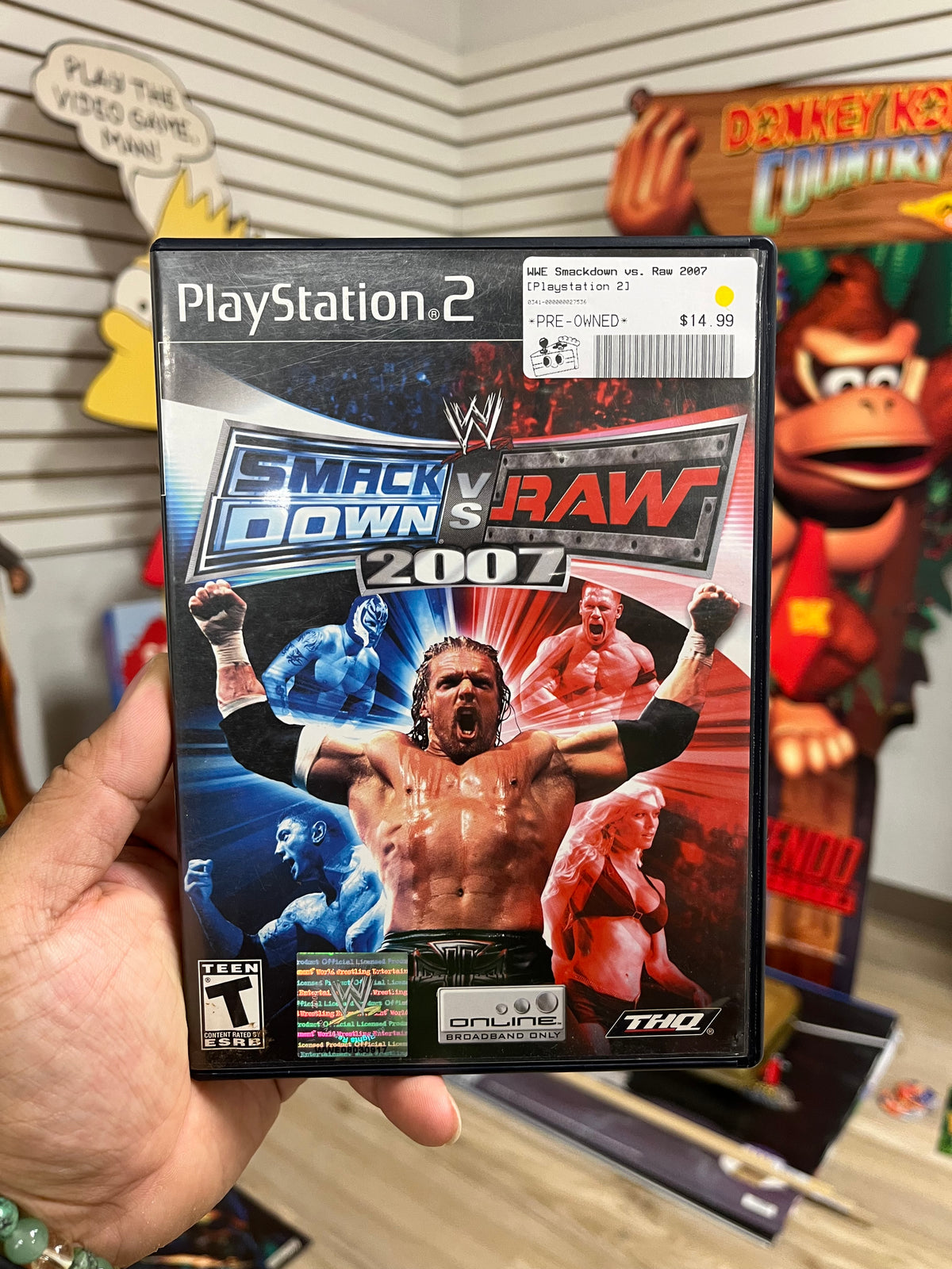 WWE Smackdown vs. Raw 2007 - PS2 CIB