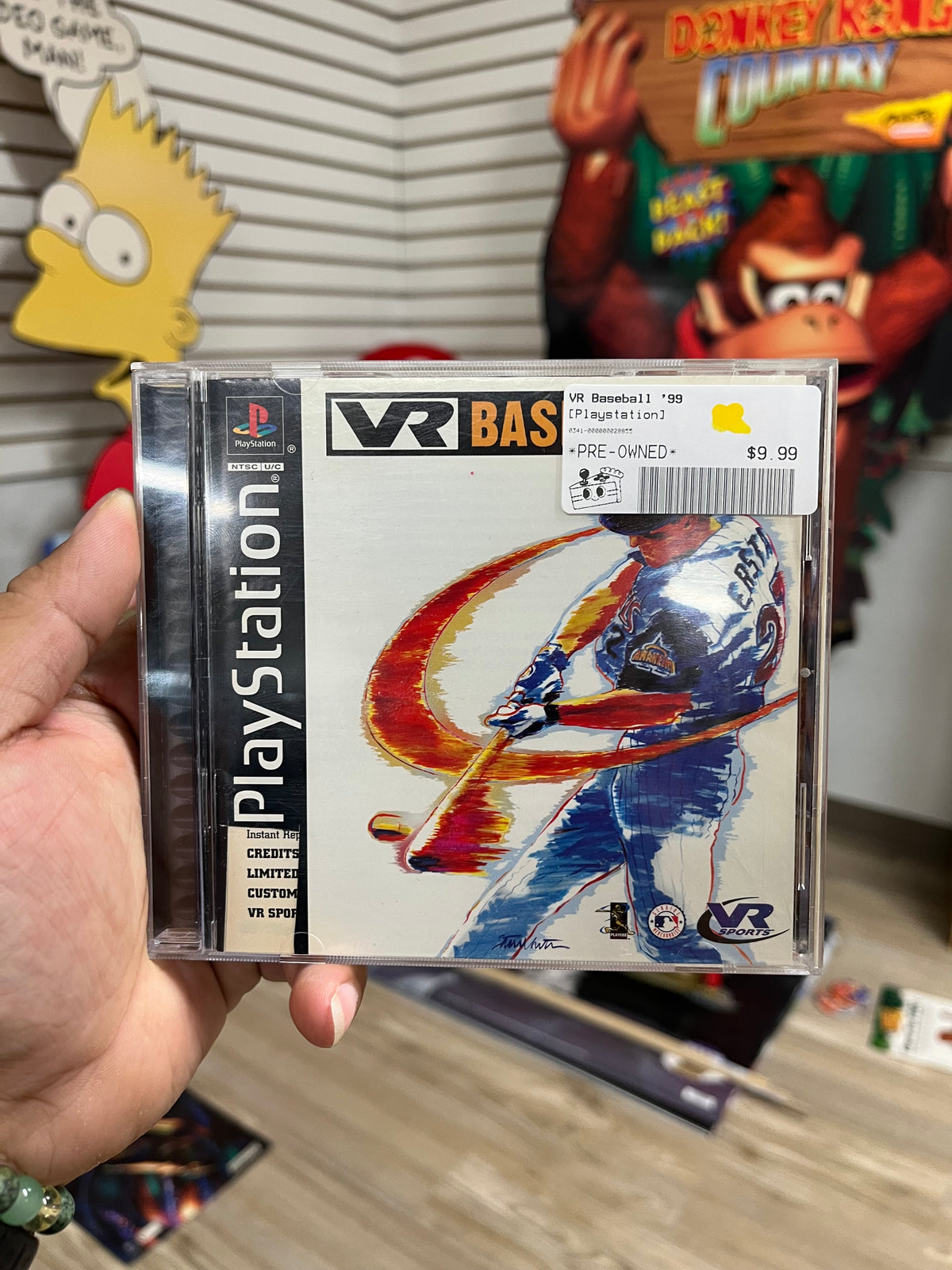VR Baseball '99 - PS1 CiB