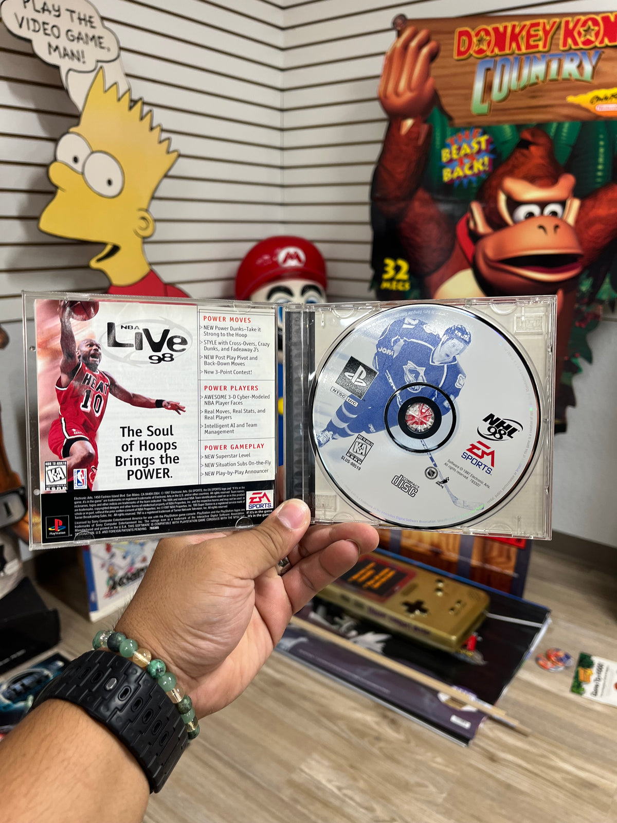 NHL 98 - PS1 CIB