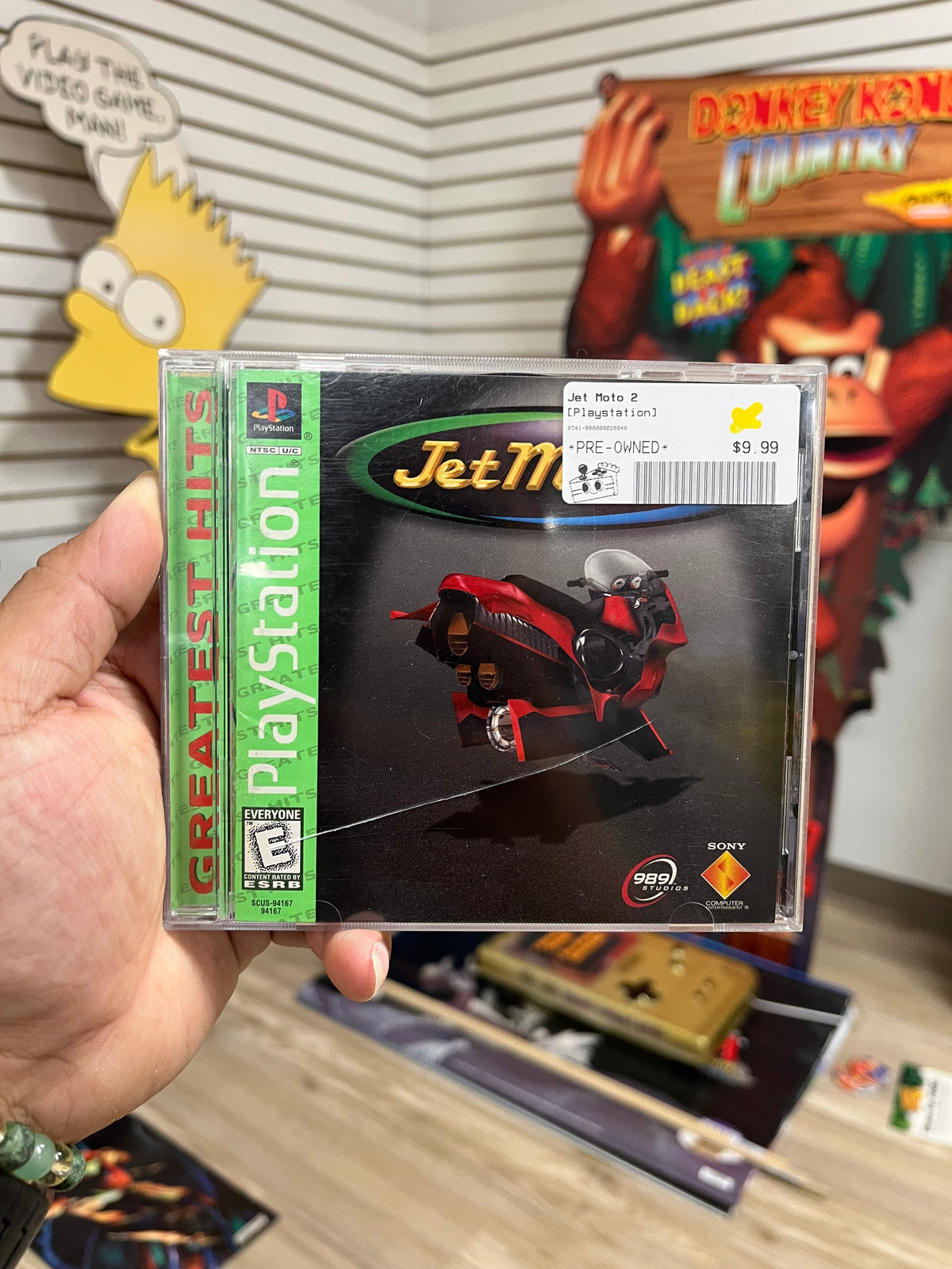 Jet Moto 2 [Greatest Hits] - PS1 CIB